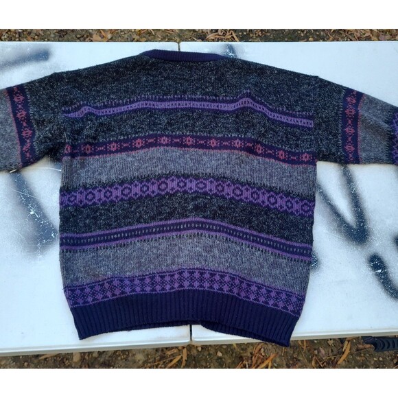 Vtg Zeppelin Button up Cardigan Sweater - Picture 6 of 9